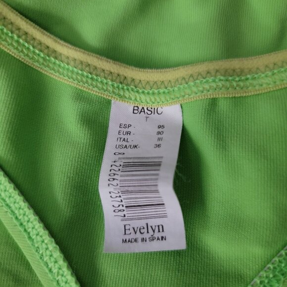 Bikini Bottom Lime Green Swim Suit Sexy Thong Beach Women Size Small - Picture 7 of 8